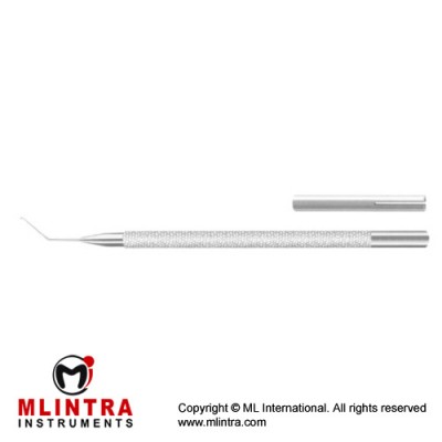 Sinskey II Lens Manipulating Hook Angled Stainless Steel, 11.5 cm - 4 1/2" Tip Diameter 0.2 mm